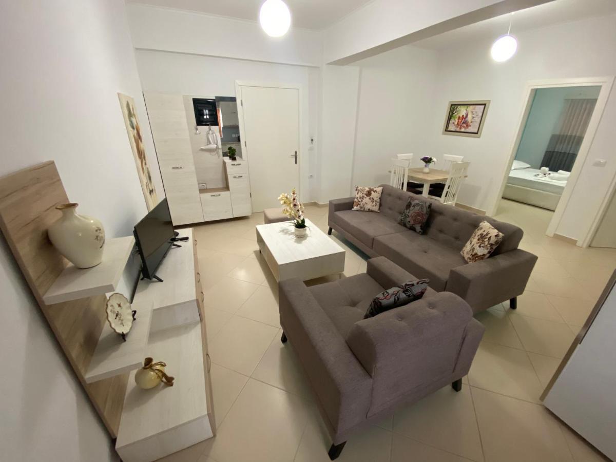 Apartments,Vila Bello Sarande Bagian luar foto