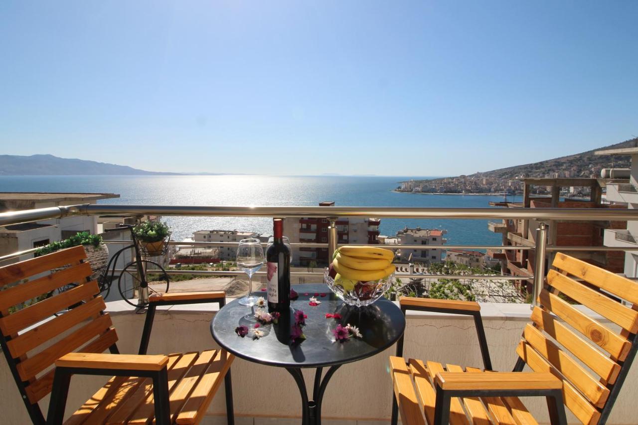 Apartments,Vila Bello Sarande Bagian luar foto