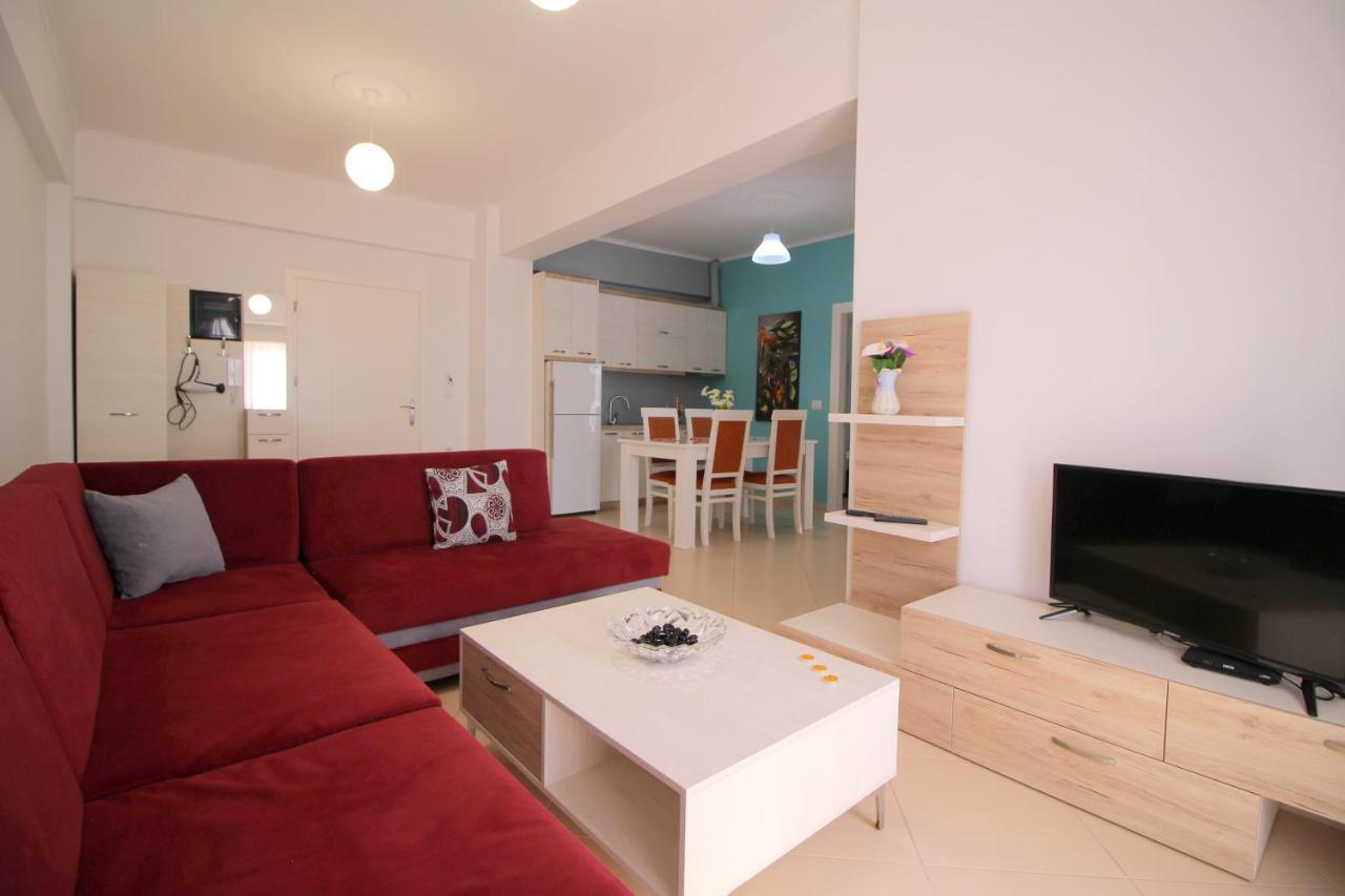 Apartments,Vila Bello Sarande Bagian luar foto