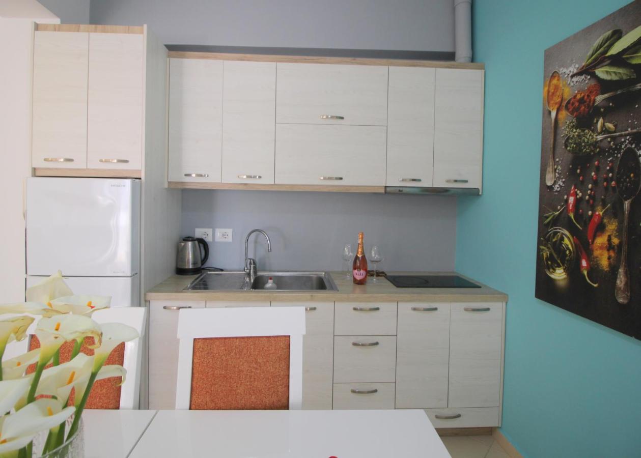 Apartments,Vila Bello Sarande Bagian luar foto