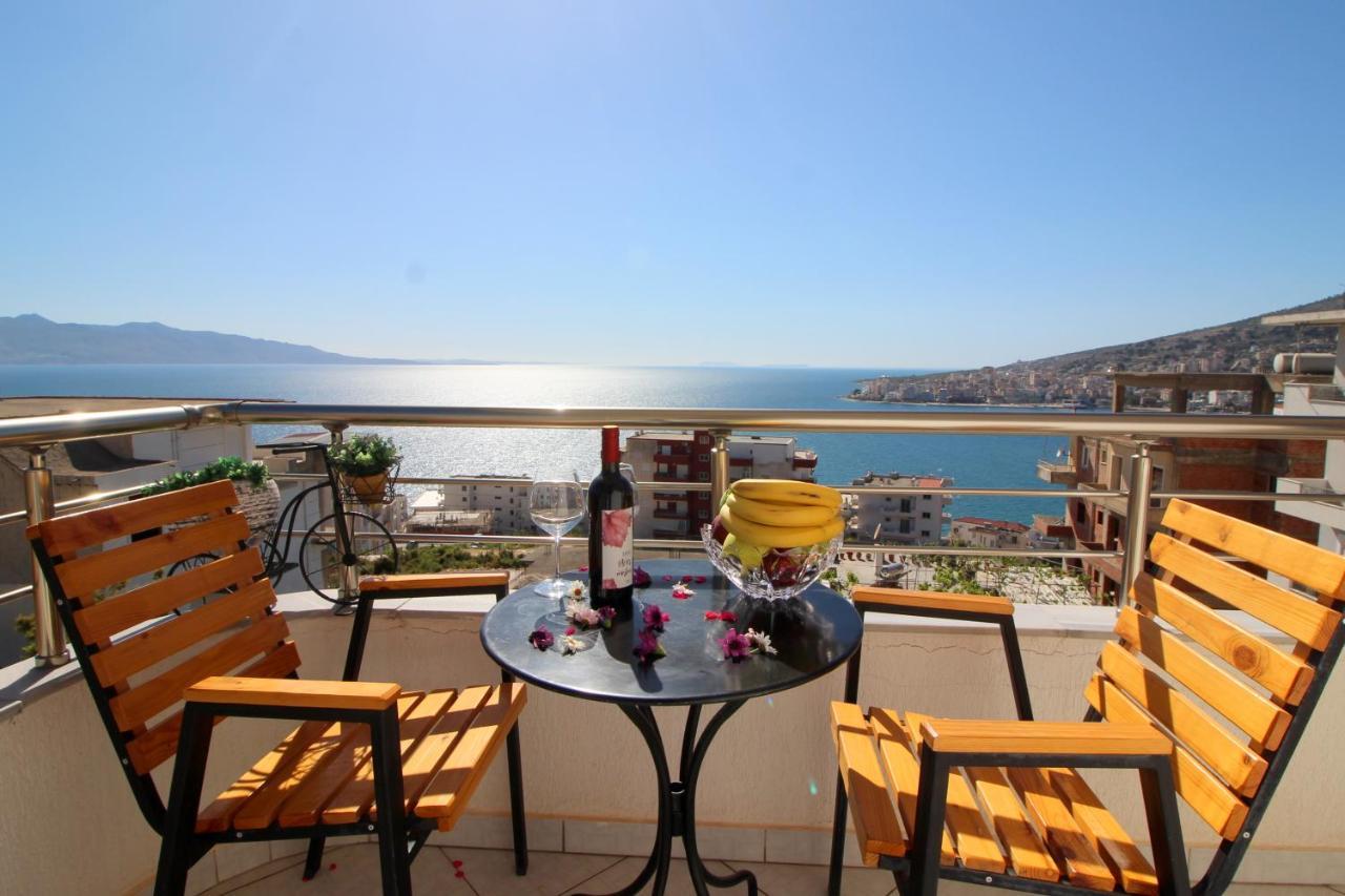 Apartments,Vila Bello Sarande Bagian luar foto