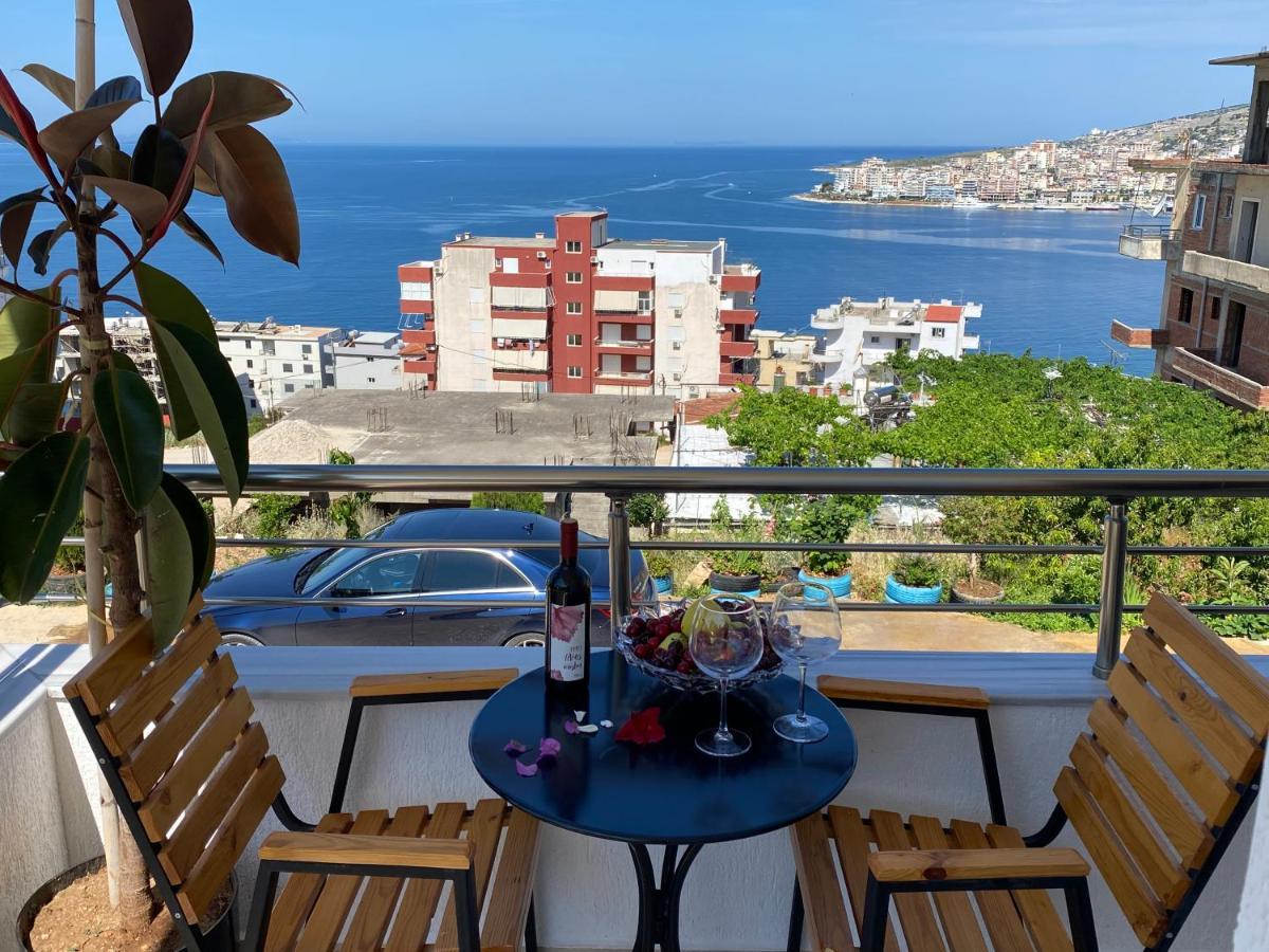 Apartments,Vila Bello Sarande Bagian luar foto