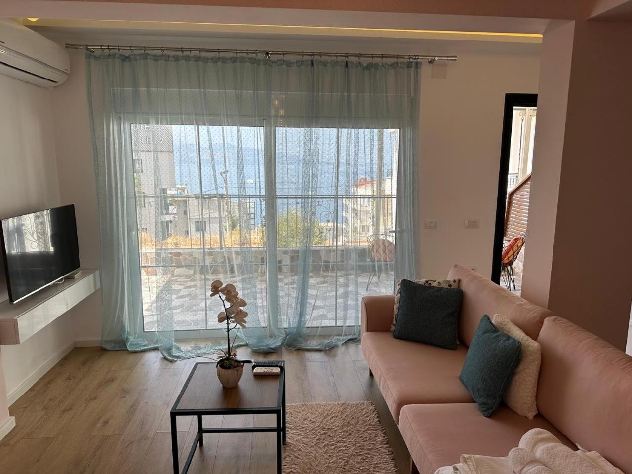 Apartments,Vila Bello Sarande Bagian luar foto