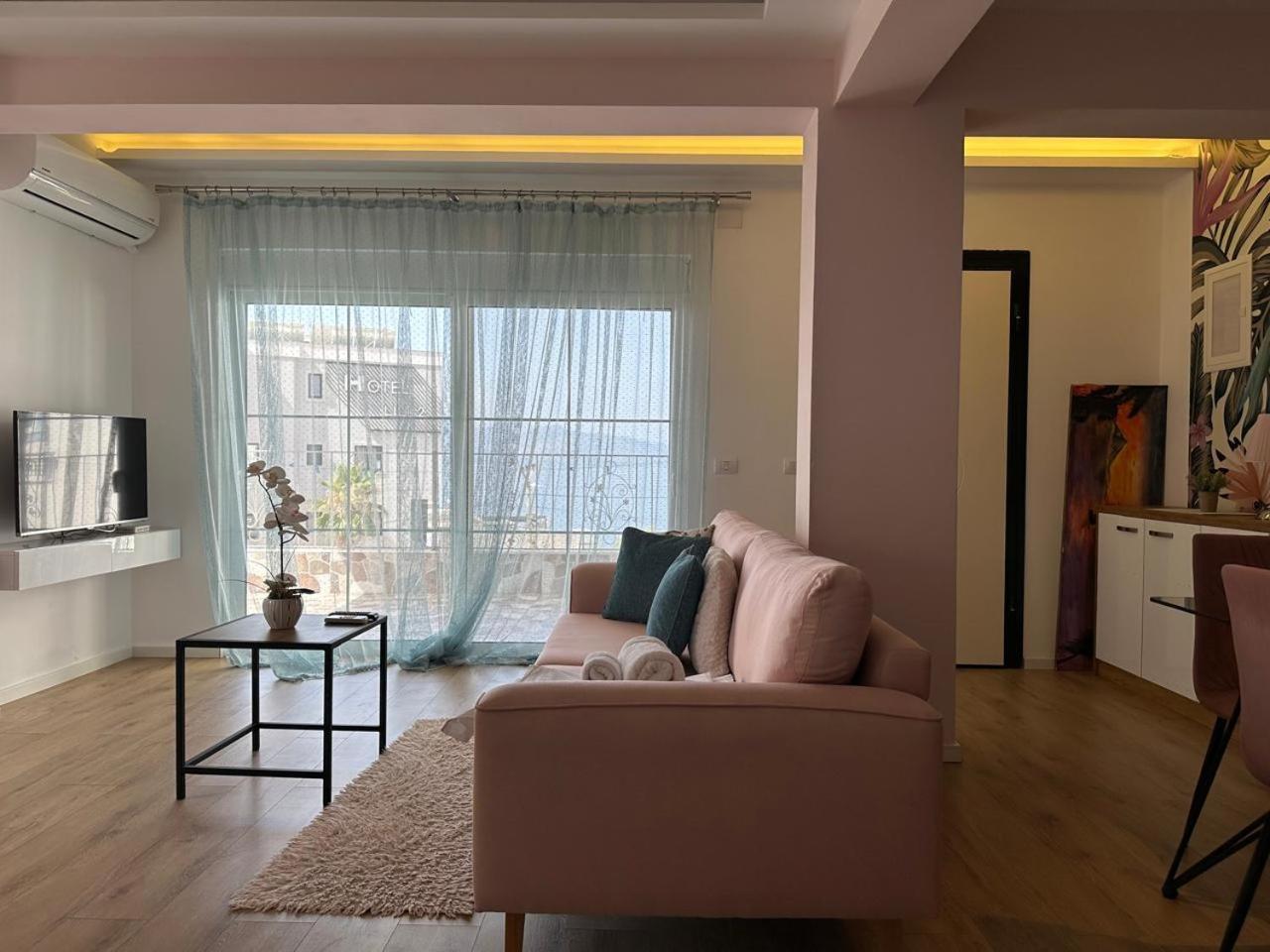 Apartments,Vila Bello Sarande Bagian luar foto
