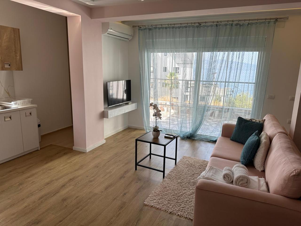Apartments,Vila Bello Sarande Bagian luar foto