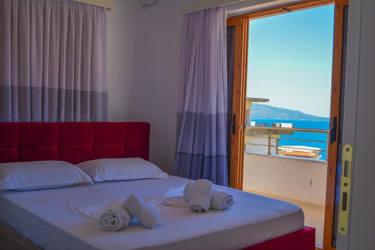 Apartments,Vila Bello Sarande Bagian luar foto
